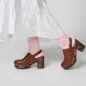 Matisse Footwear Liberty Heeled Clog Brown